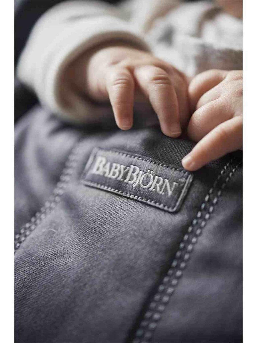 BabyBjorn Bouncer Bliss – Woven, Classic Quilting, Anthracite
