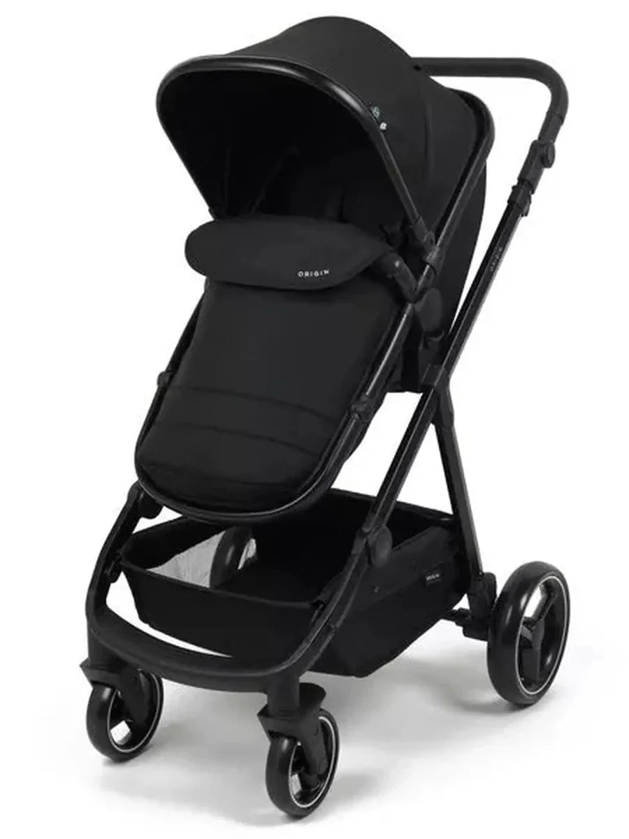 Babylo Origin i-Size 2-in-1 Travel System with EnfaSafe R129 Car Seat – Black