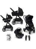 Babylo Origin i-Size 2-in-1 Travel System with EnfaSafe R129 Car Seat – Black