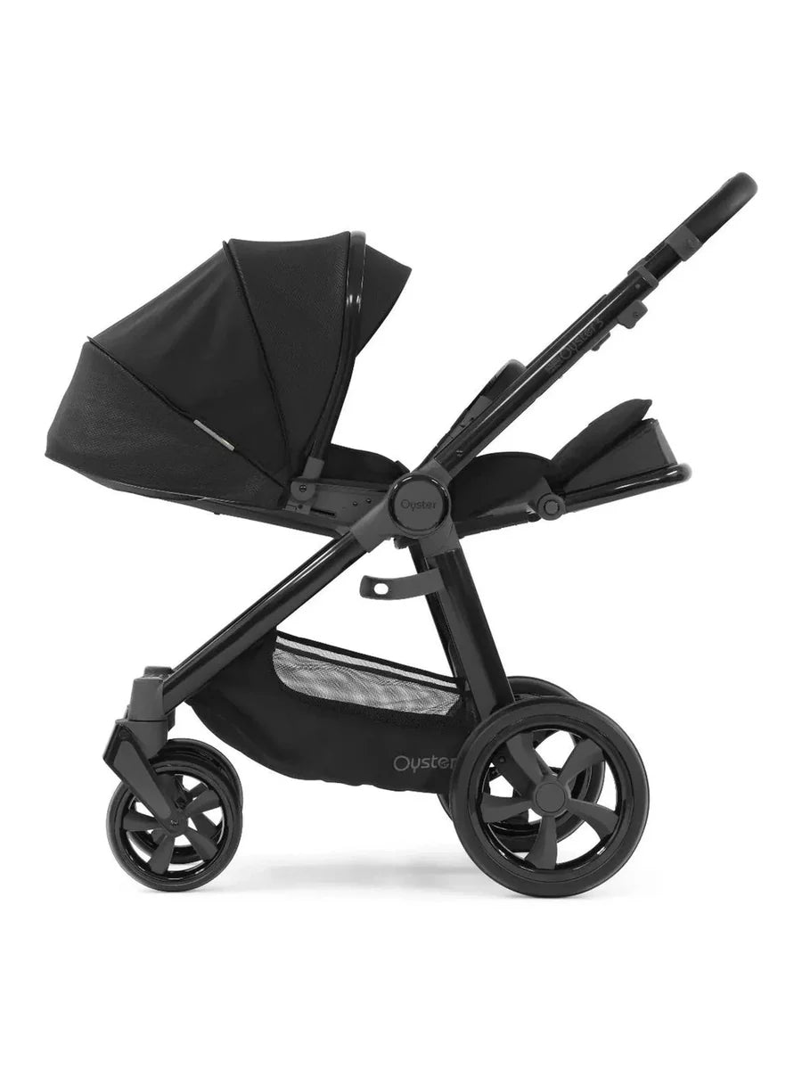 Babystyle Oyster 3 Stroller - Pixel | Lie-Flat Recline, Reversible Seat, Compact Fold