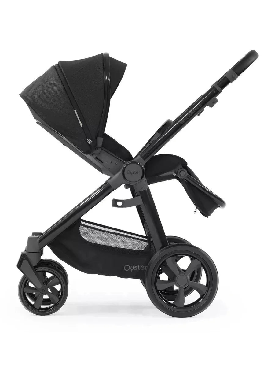 Babystyle Oyster 3 Stroller - Pixel | Lie-Flat Recline, Reversible Seat, Compact Fold