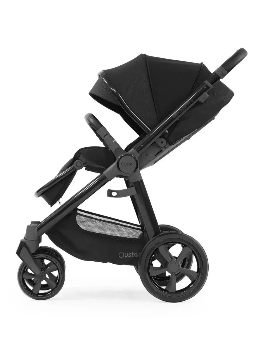 Babystyle Oyster 3 Stroller - Pixel | Lie-Flat Recline, Reversible Seat, Compact Fold