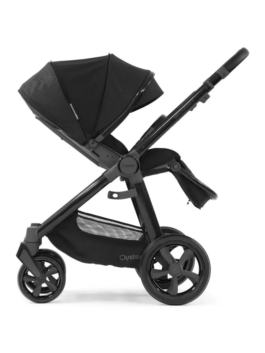 Babystyle Oyster 3 Stroller - Pixel | Lie-Flat Recline, Reversible Seat, Compact Fold