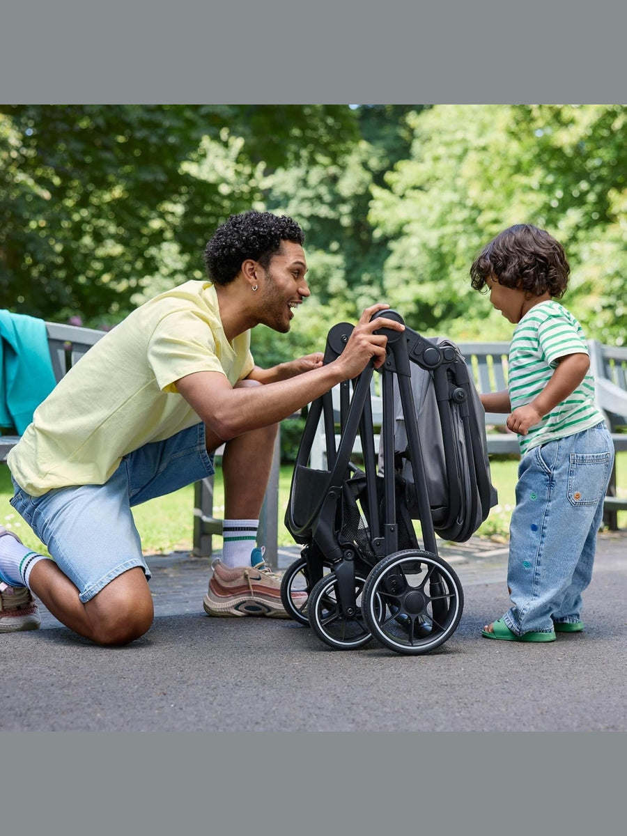 Bebeconfort Breeze Trio 3-in-1 Baby Stroller Travel System – Mineral Grey (0–4 Years)