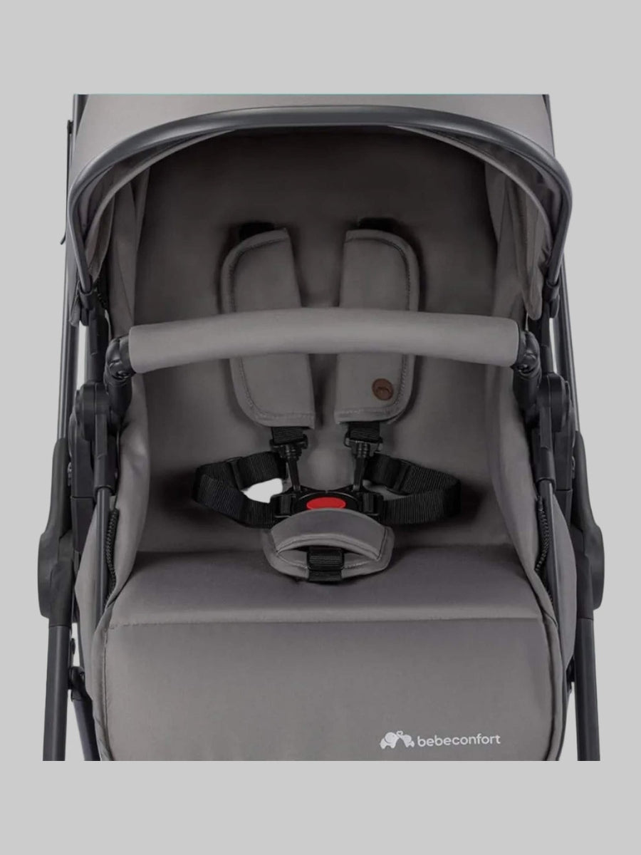 Bebeconfort Breeze Trio 3-in-1 Baby Stroller Travel System – Mineral Grey (0–4 Years)