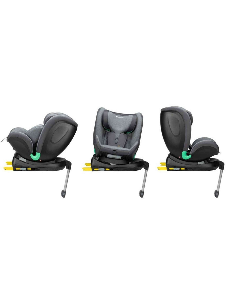 Bebeconfort EvolveFix Plus i-Size 360 Swivel Car Seat  ISOFIX, Tinted Graphite
