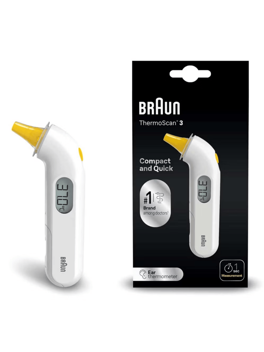 Braun ThermoScan 3 Ear Thermometer IRT3030