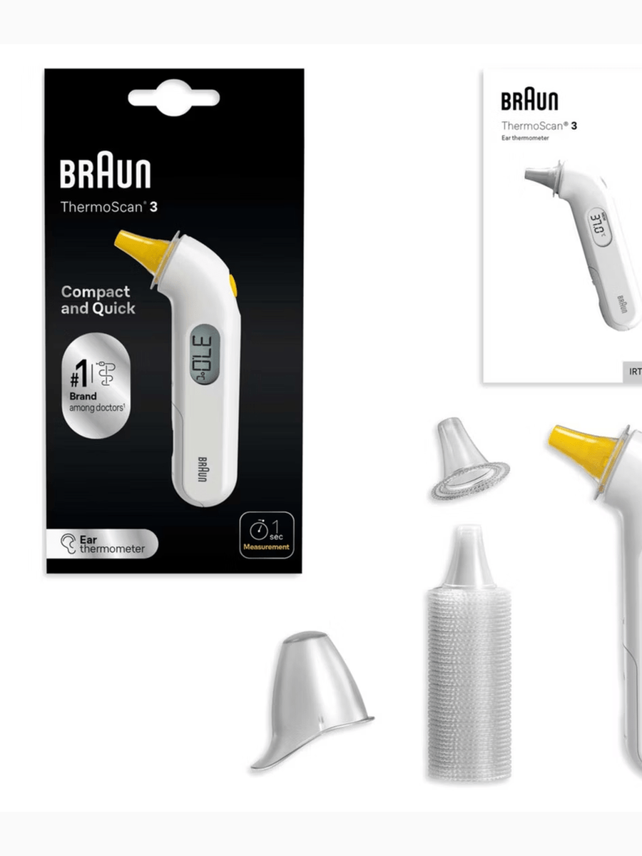 Braun ThermoScan 3 Ear Thermometer IRT3030