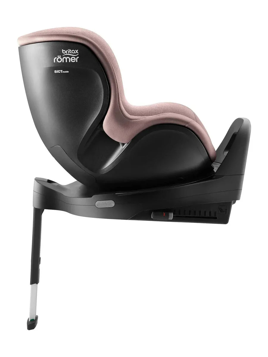 Britax Dualfix Pro M 360 Spin Baby Car Seat Dusty Rose