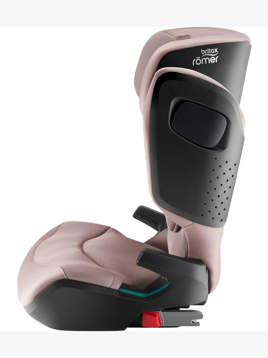 Britax KIDFIX PRO M CLASSIC Highback Booster Car Seat – Dusty Rose| i-Size, ISOFIX, 100–150cm