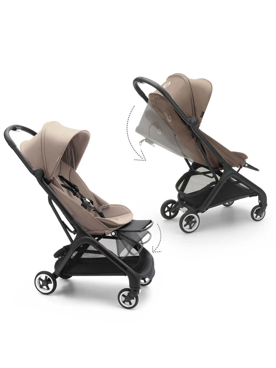 Bugaboo Butterfly Pushchair Ultra Compact City Stroller - Desert Taupe
