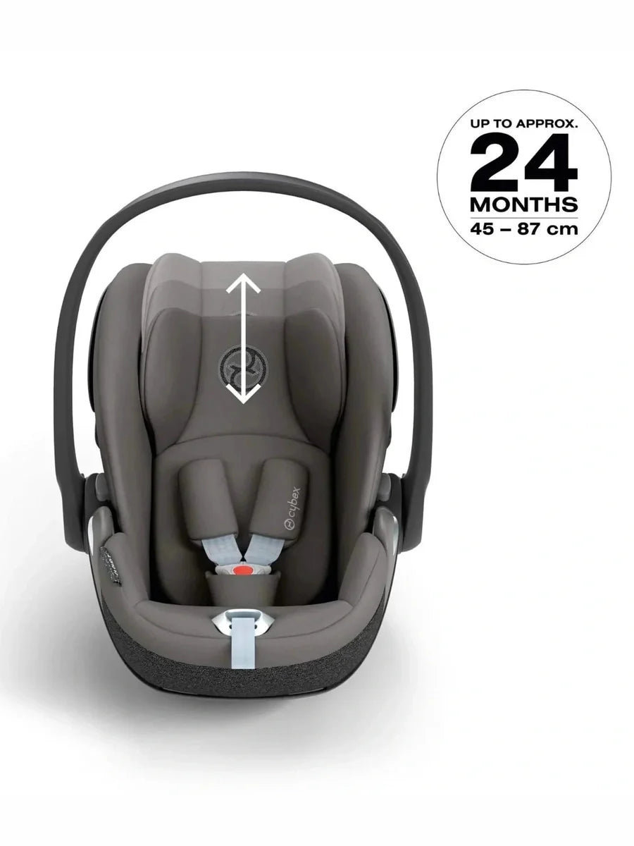 CYBEX Cloud T i-Size Rotating Baby Car Seat – Mirage Grey
