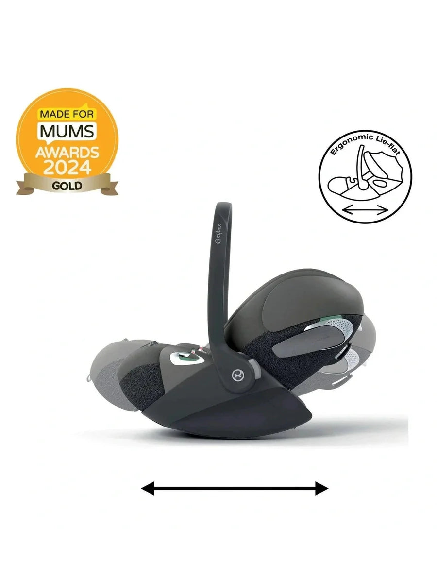 CYBEX Cloud T i-Size Rotating Baby Car Seat – Mirage Grey