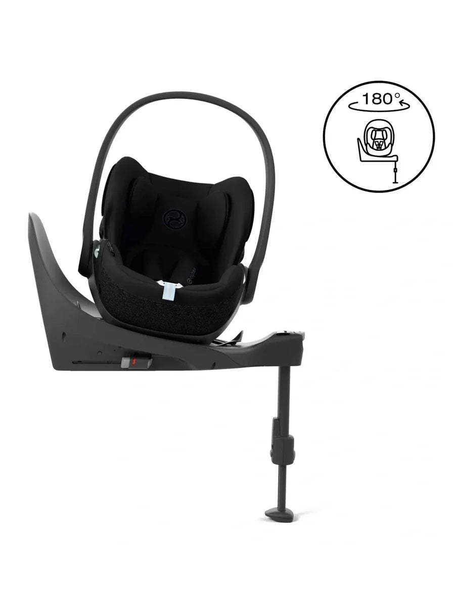 CYBEX Cloud T i-Size Rotating Baby Car Seat - Sepia Black