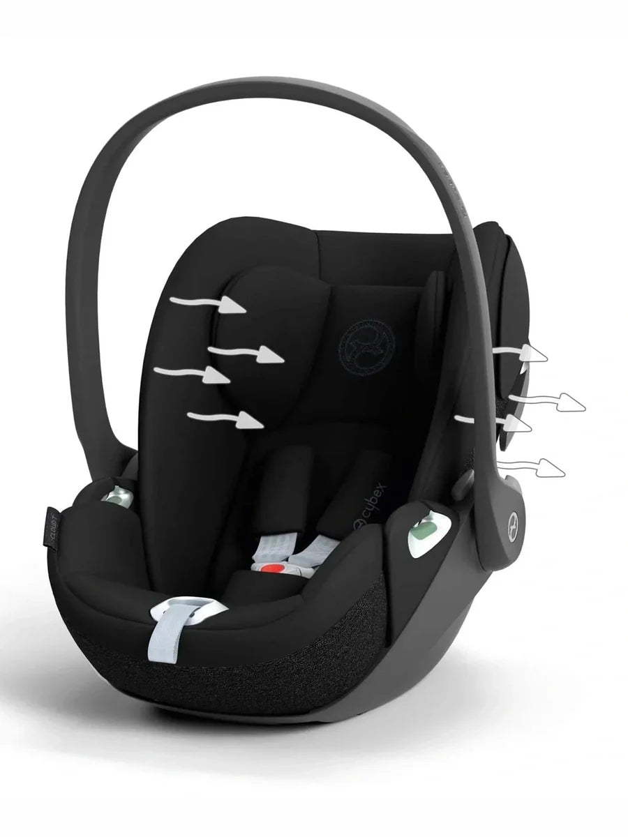 CYBEX Cloud T i-Size Rotating Baby Car Seat - Sepia Black