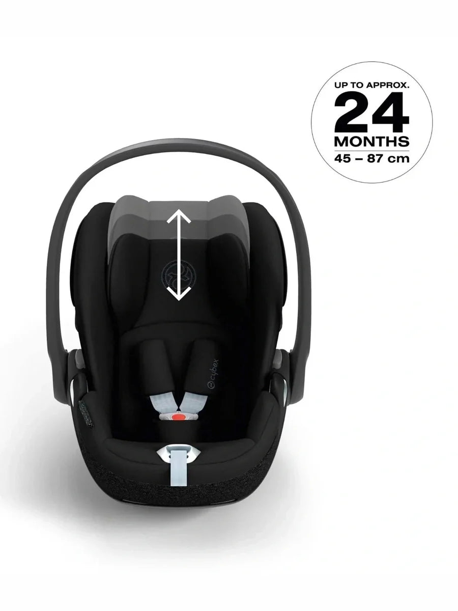 CYBEX Cloud T i-Size Rotating Baby Car Seat - Sepia Black