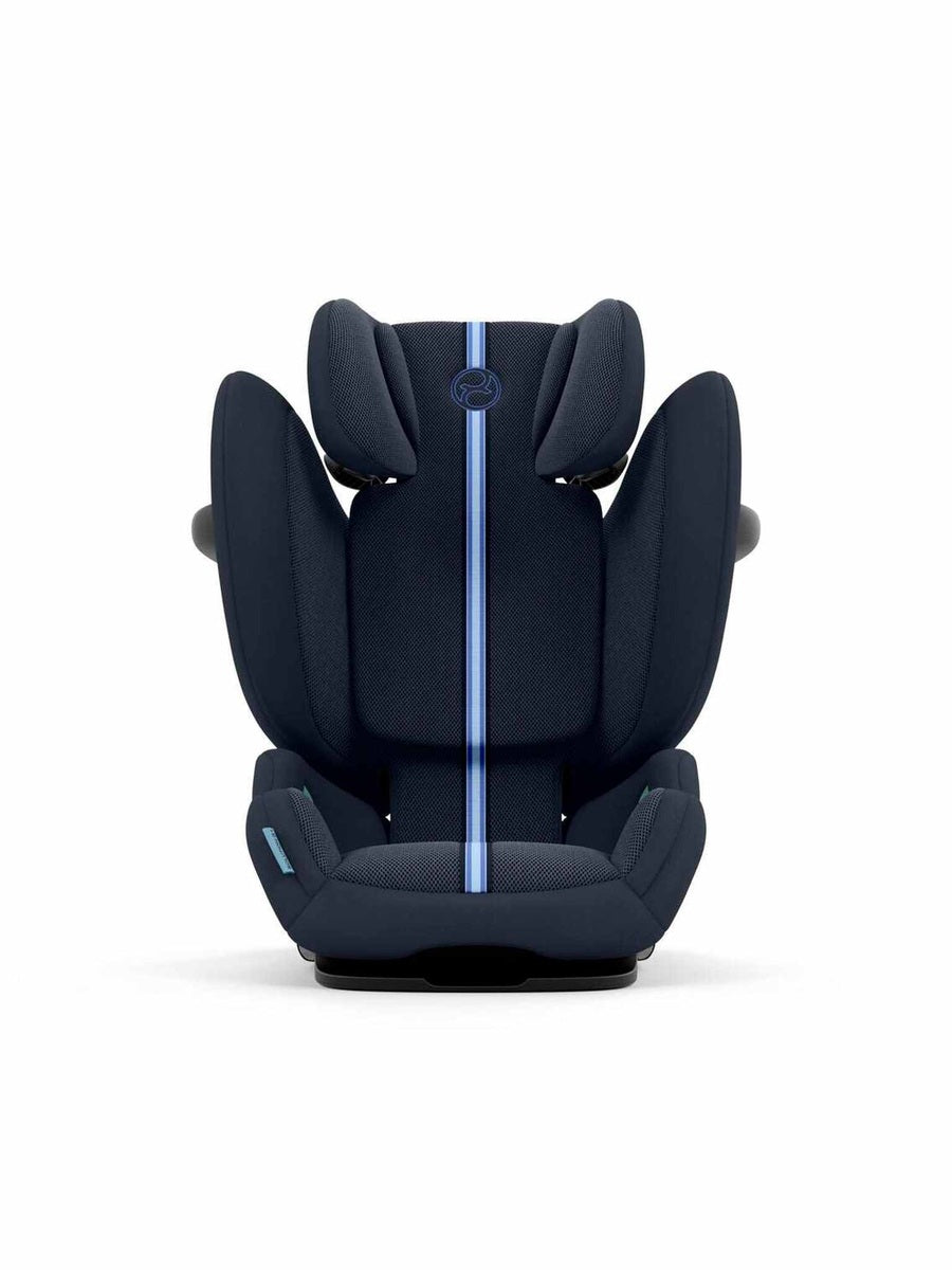 CYBEX Gold Solution G i-Fix Plus Child Car Seat, ISOFIX, i-Size, Ocean Blue-Navy Blue