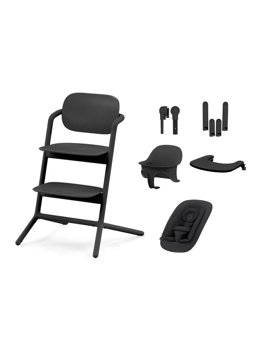 CYBEX LEMO 4-in-1 Highchair Set – Stunning Black