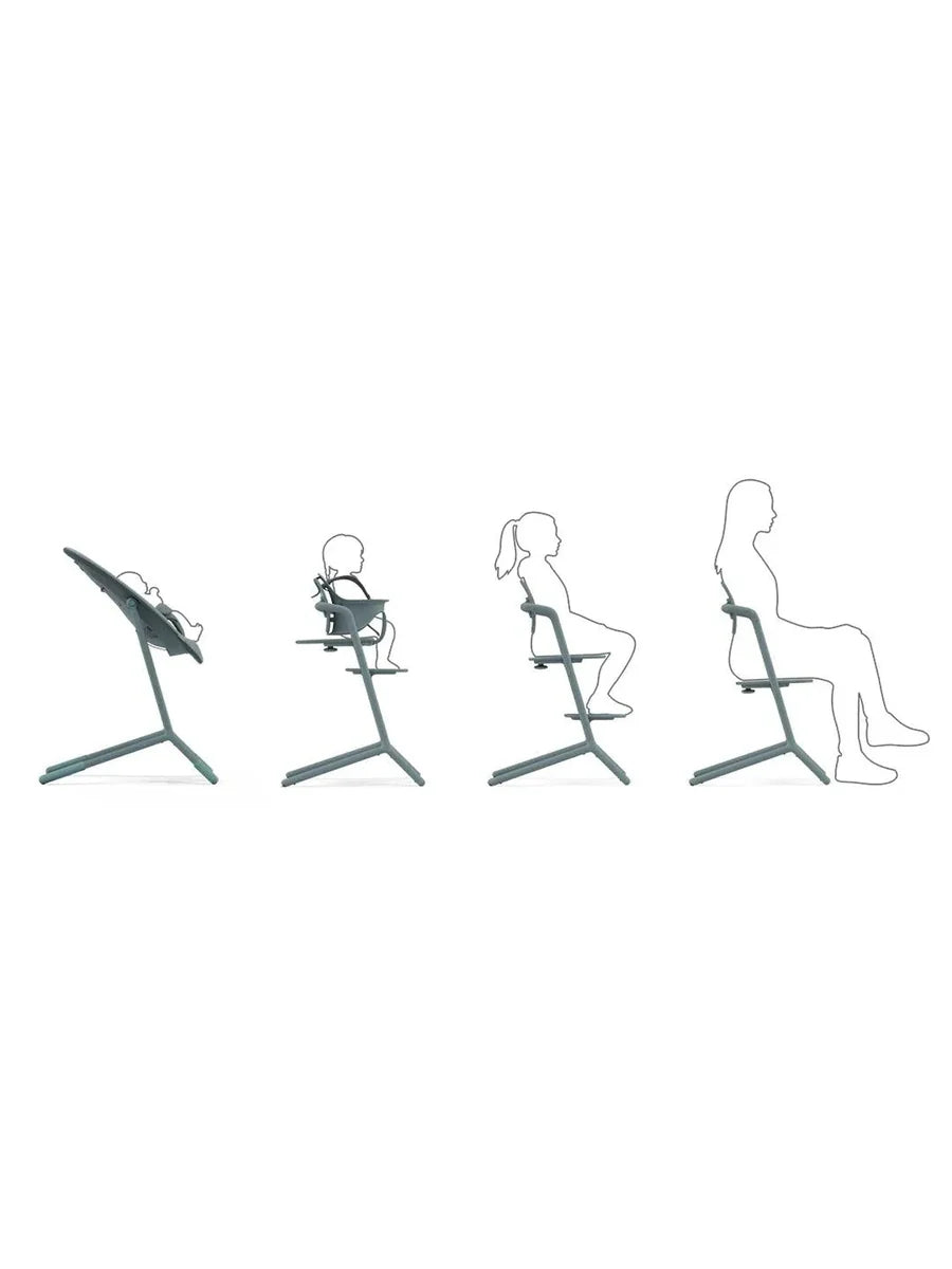 CYBEX LEMO 4-in-1 Highchair Set – Stunning Black
