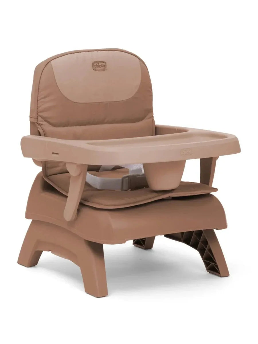 Chicco Bento Booster Seat with Removable Tray – Compact Travel Booster (6m–3y) Terracotta