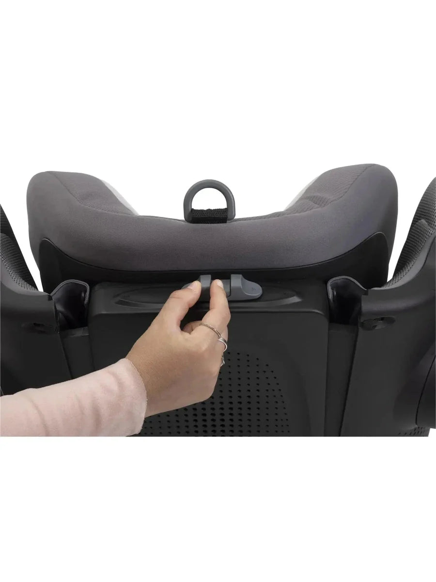 Chicco Fold & Go S i-Size Car Seat (100–150cm) Foldable Booster - Glam Grey