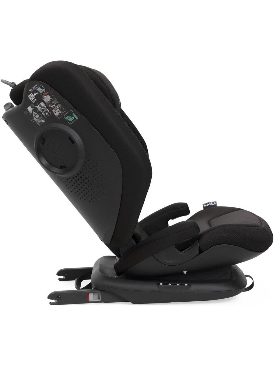 Chicco Fold & Go S i-Size Car Seat (100–150cm) Foldable Booster - Posh Black