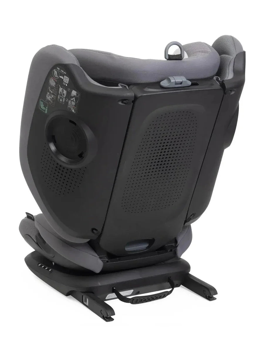 Chicco Fold & Go S i-Size Car Seat (100–150cm) Foldable Booster - Glam Grey