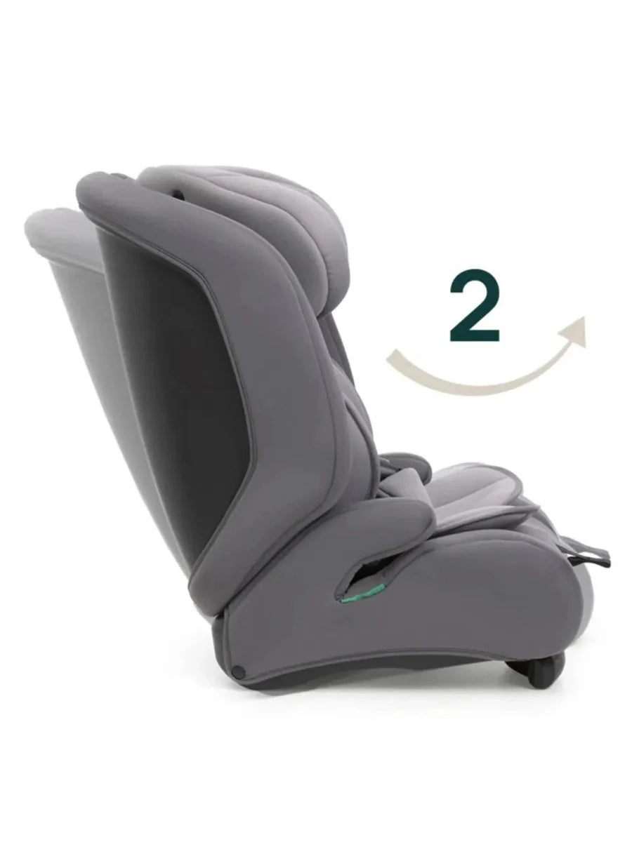 Chicco Gro-Up i-Size Car Seat (76–150cm) – Lightweight Belt-Fit Seat (15m–12y) Stone