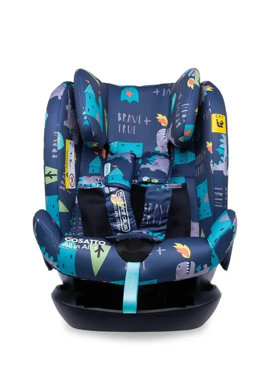 Cosatto All in All Rotate 360° Spin Car Seat Rear Facing Gr 0+123 Dragon Kingdom