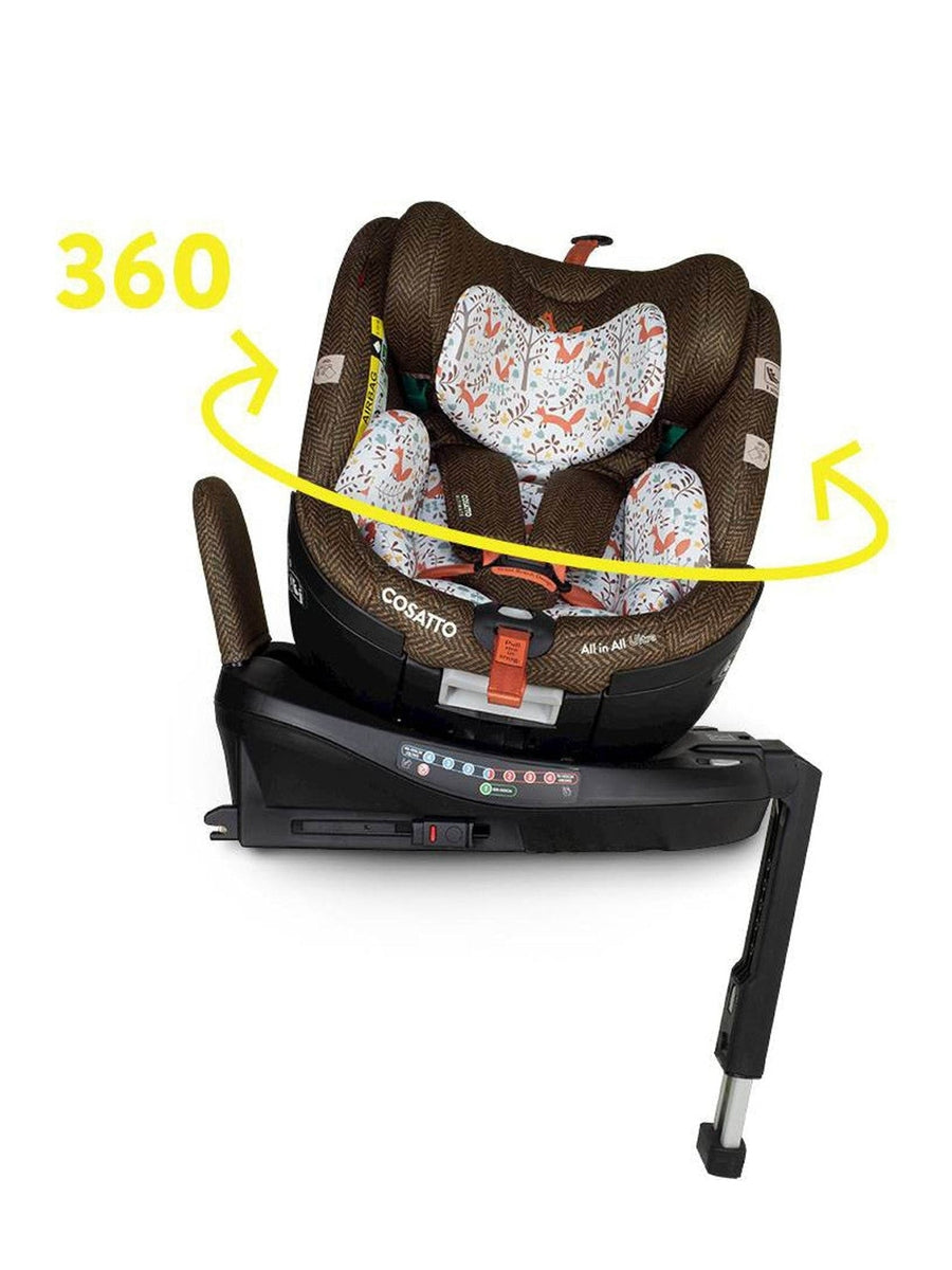 Cosatto All in All Ultra 360 Rotate i-Size Car Seat – Foxford Hall