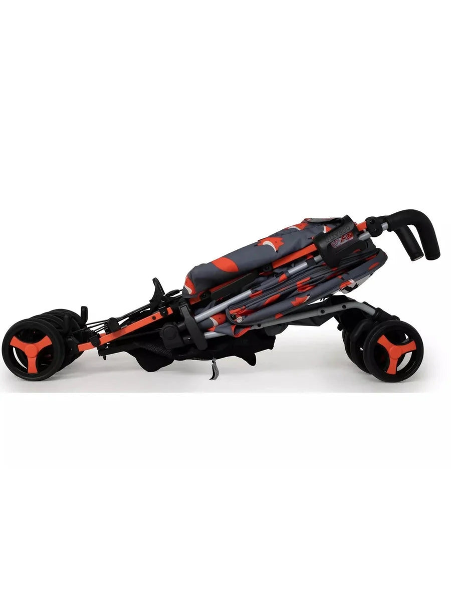 Cosatto Supa 3 Pushchair Stroller – Charcoal Mister Fox (Birth to 25kg)