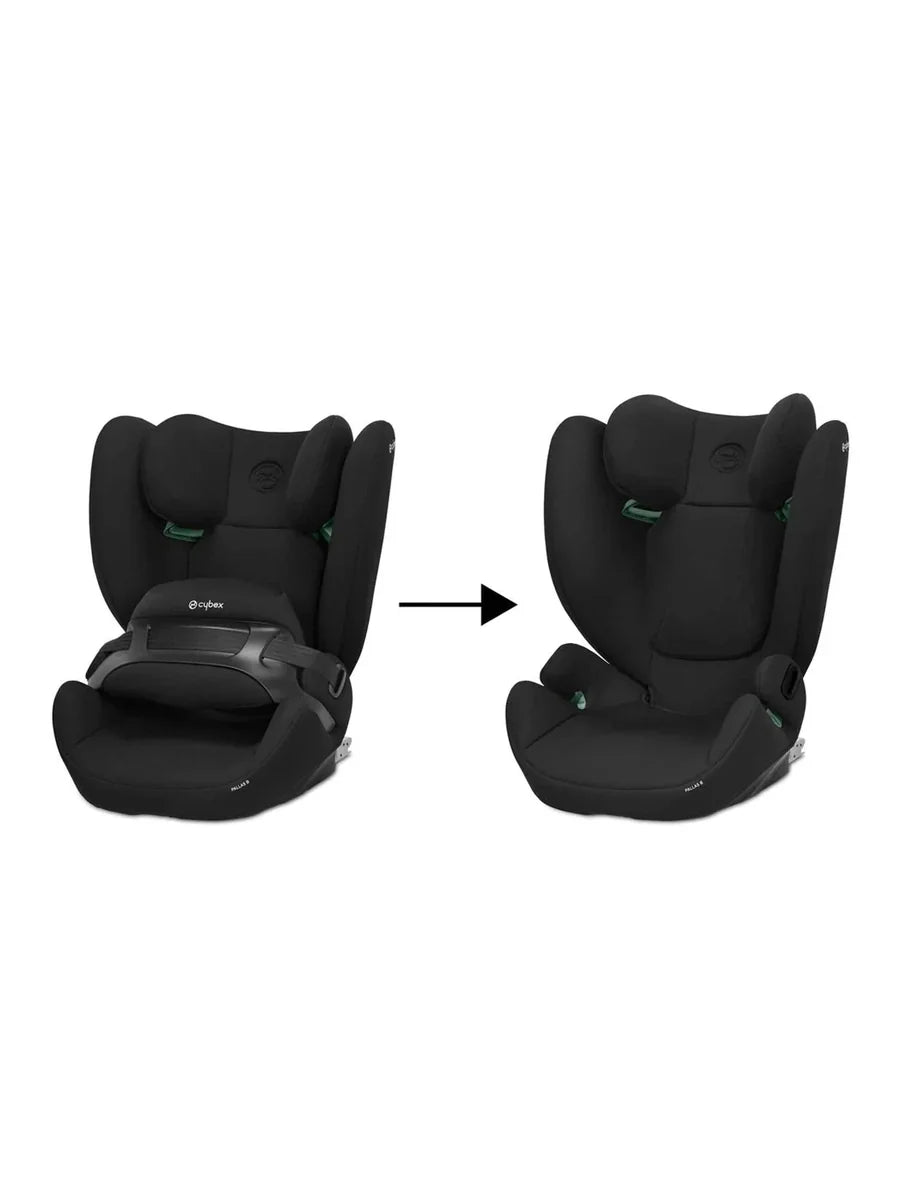 Cybex Pallas B3 i-Size Car Seat – Black (76–150cm, 15m–12y)
