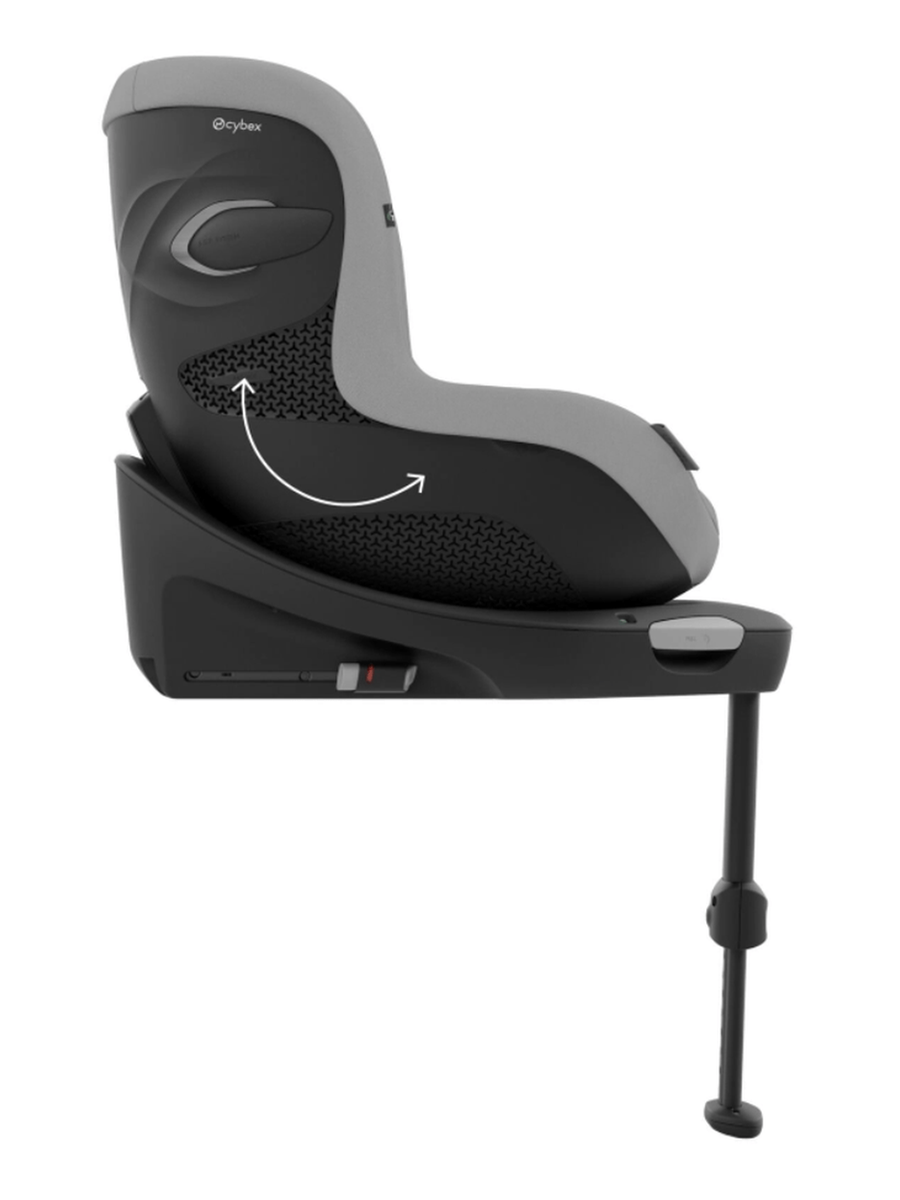Cybex Sirona G i-Size Plus 360 Rotating Toddler Car Seat, Stone Grey