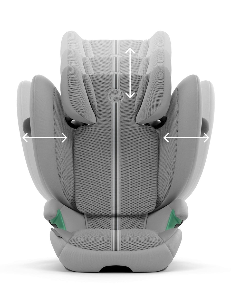Cybex Solution G2 Plus i-Size Car Seat ISOFIX Stone Grey - Mid Grey