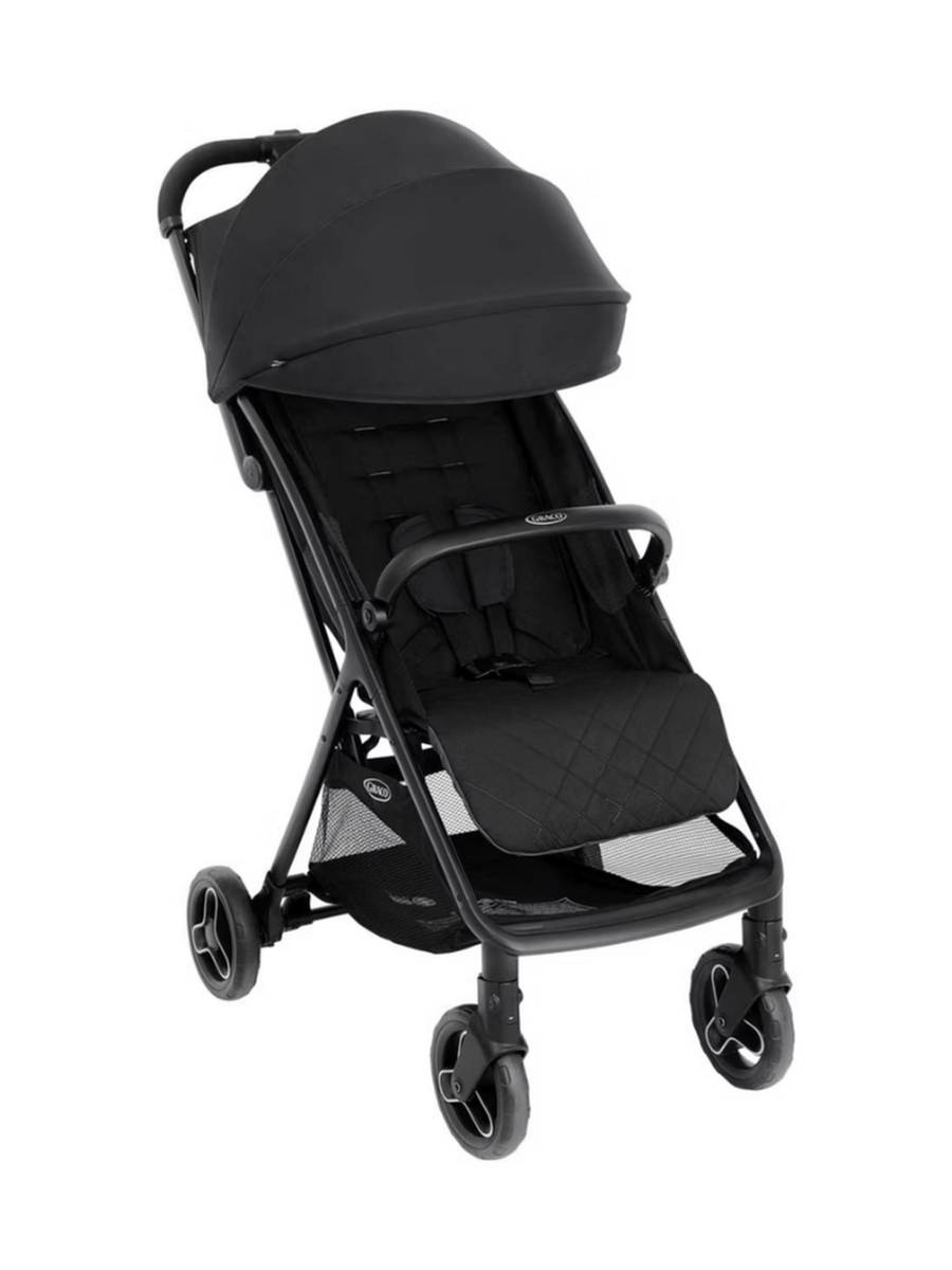 Graco Myavo Compact Stroller Pushchair Rain Cover Suitable From Birth - Charcoal