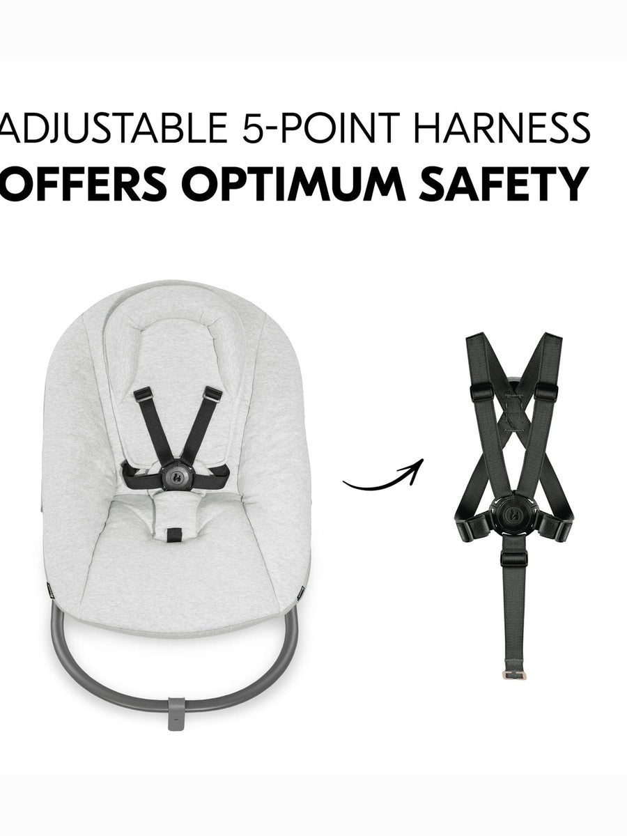 Hauck Alpha+ Premium High Chair Bundle - Beech White