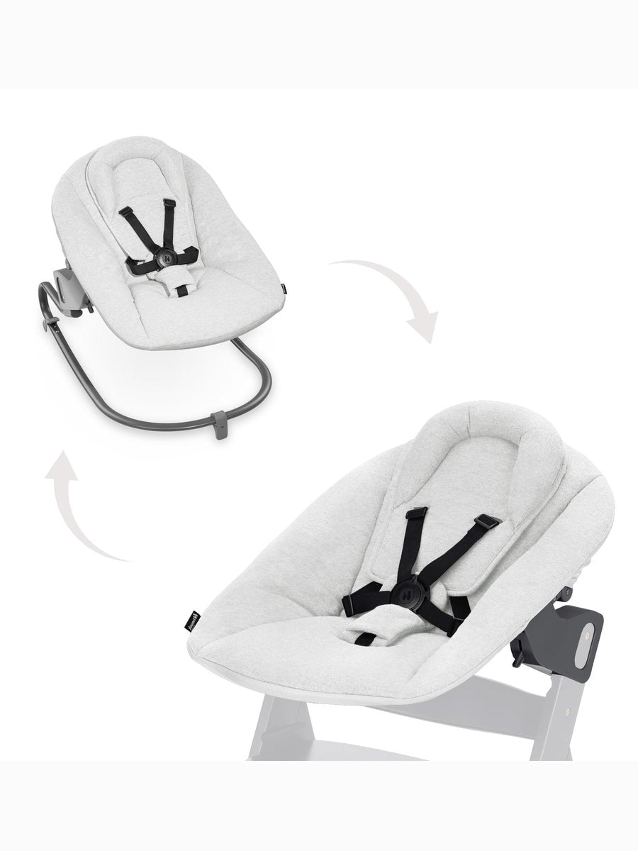 Hauck Alpha+ Premium High Chair Bundle - Beech White