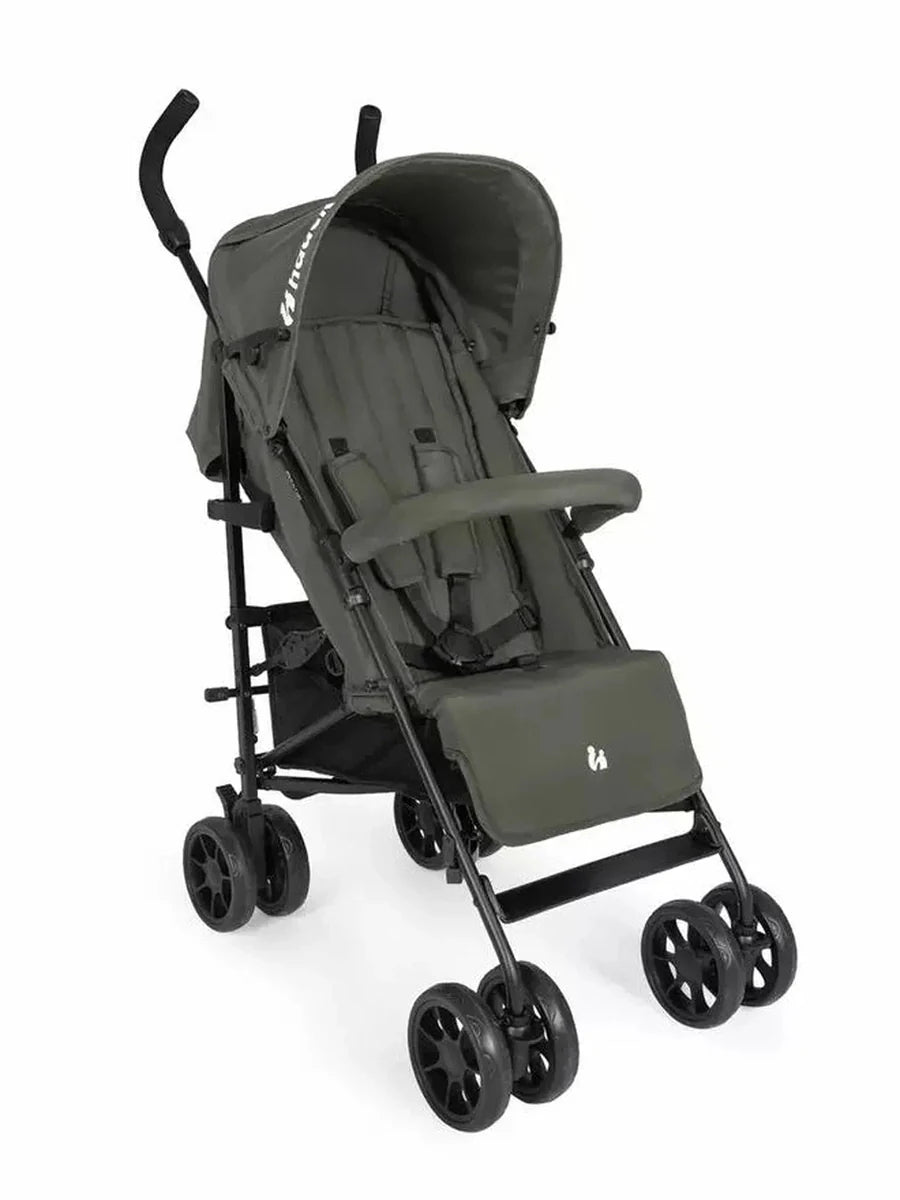 Hauck Fold N Care Pushchair – Black Lightweight Travel Stroller