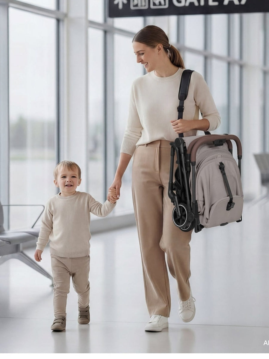 Hauck Lite N Care Carbon Travel Stroller