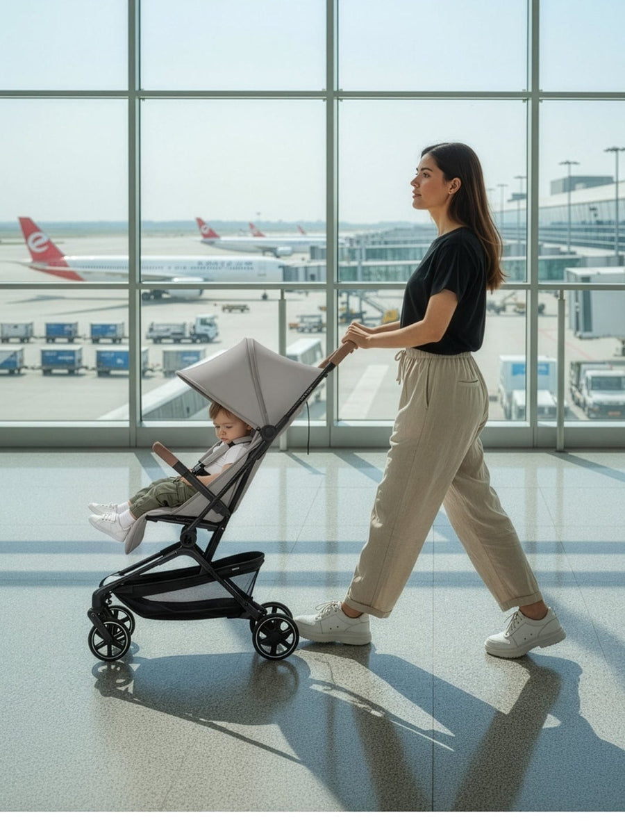Hauck Lite N Care Carbon Travel Stroller