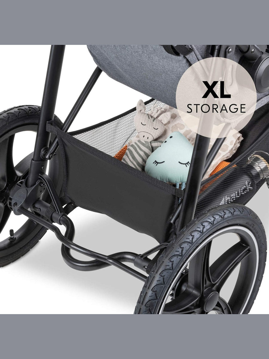 Hauck Runner 2 - All-Terrain Pushchair - Melange Grey