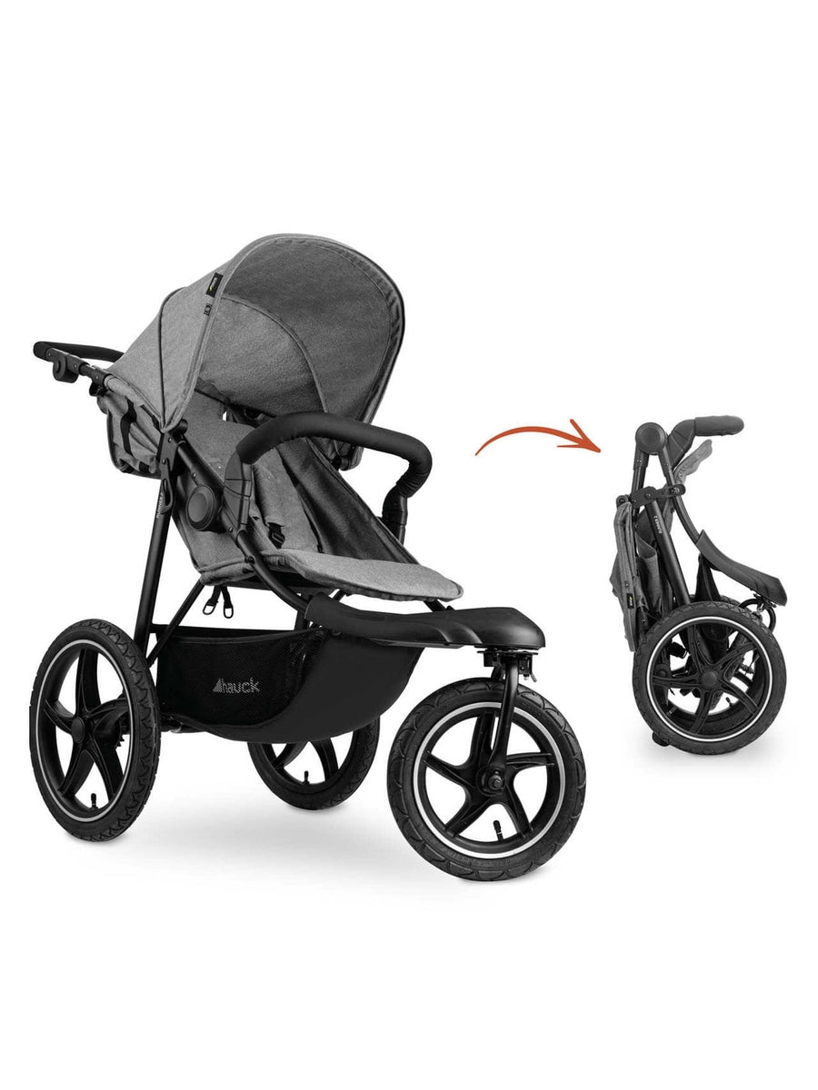 Hauck Runner 2 - All-Terrain Pushchair - Melange Grey