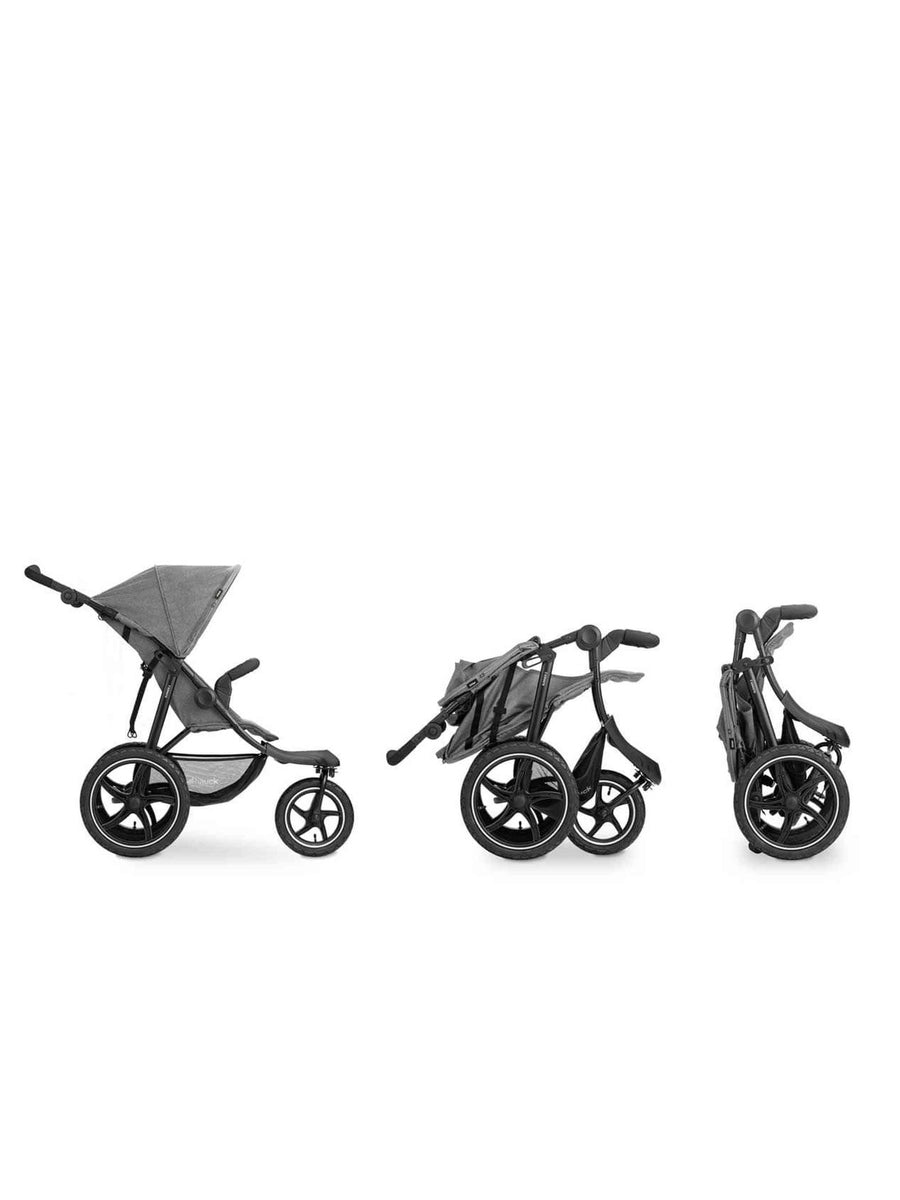 Hauck Runner 2 - All-Terrain Pushchair - Melange Grey