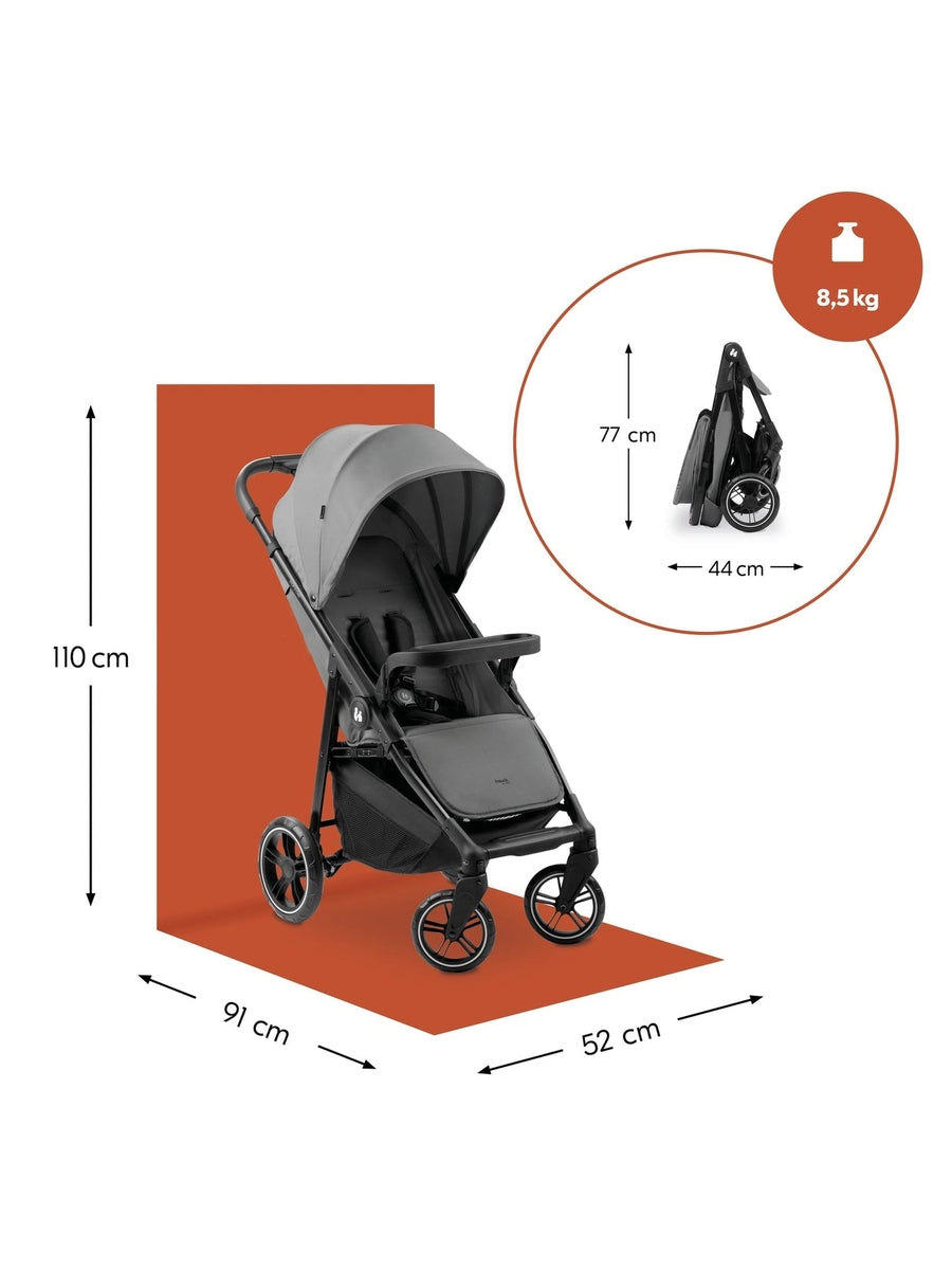 Hauck Shop N Care Pushchair - Grey