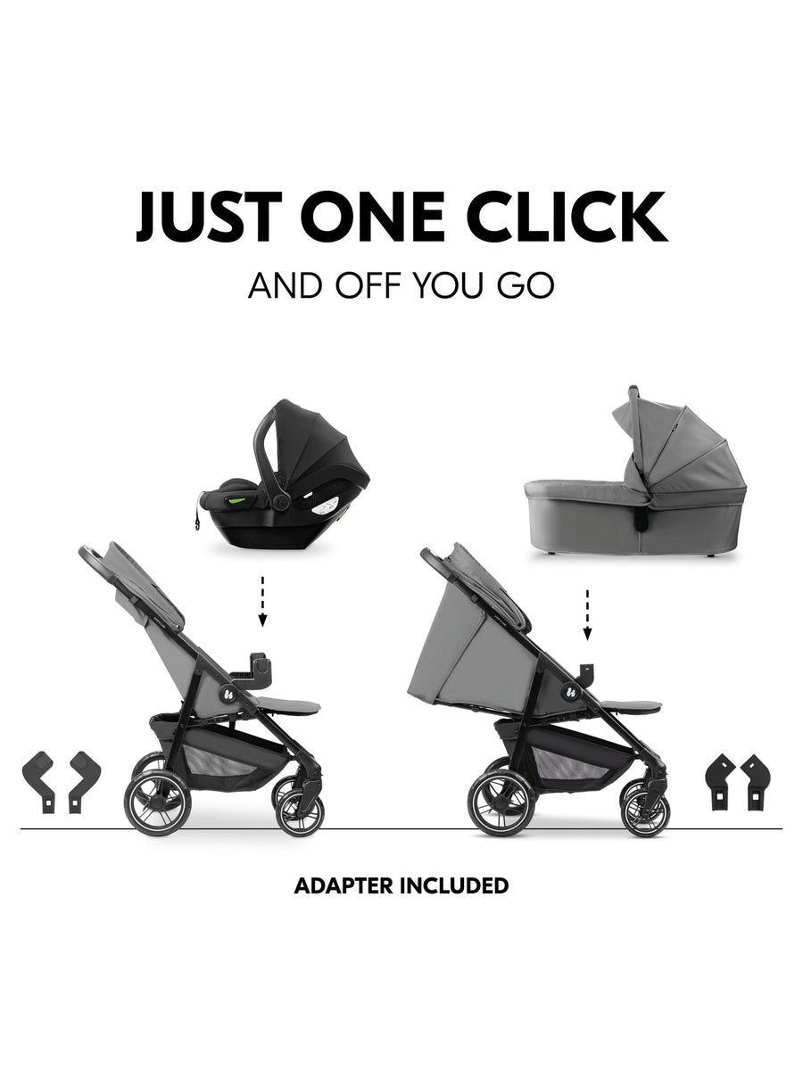 Hauck Shop N Care Trio Set - Grey