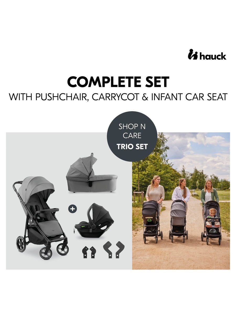 Hauck Shop N Care Trio Set - Grey