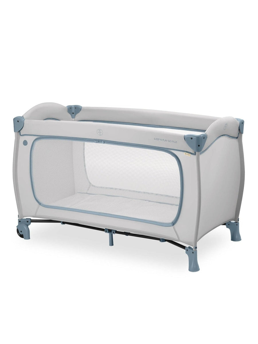 Hauck Sleep N Play Go Plus Travel Cot - Dusty Blue