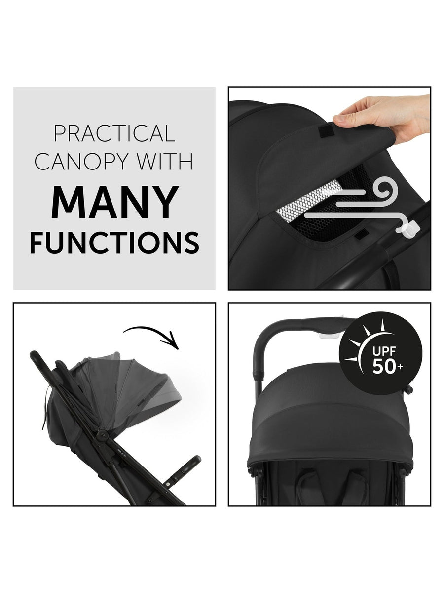 Hauck Travel N Care - Compact Baby Stroller - Black
