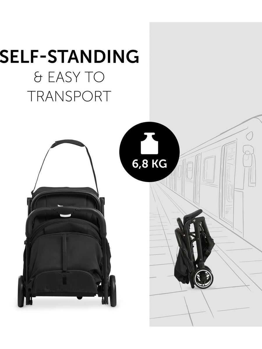 Hauck Travel N Care - Compact Baby Stroller - Black