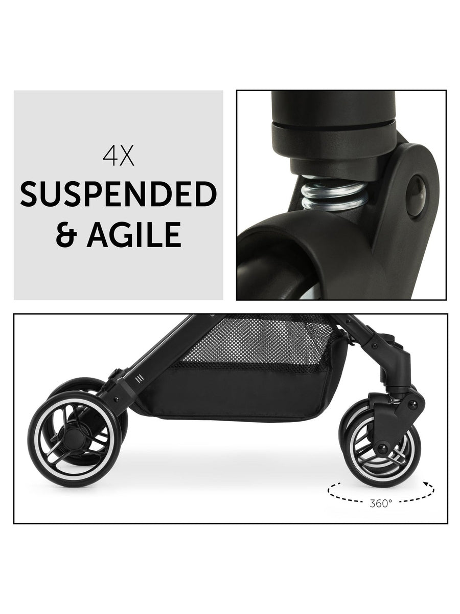 Hauck Travel N Care - Compact Baby Stroller - Black